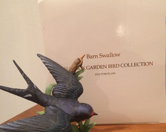 Vintage Lenox porcelain barnswallow