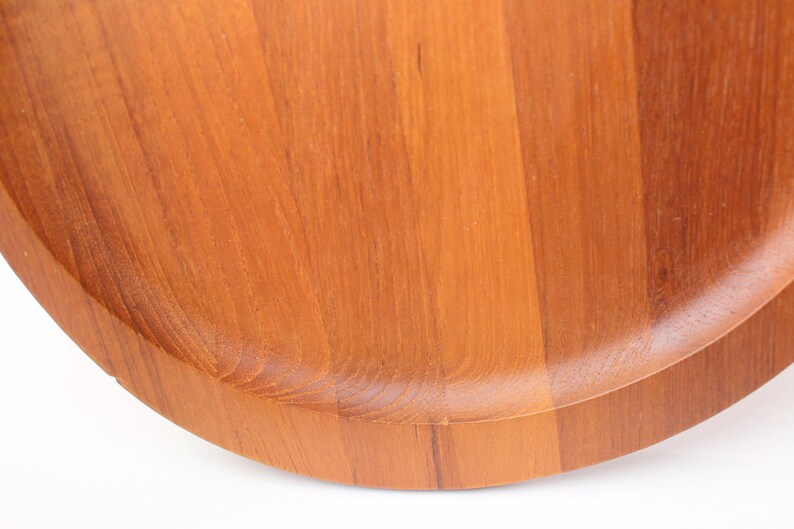 Vintage New Teak Kjeni Merlose Cheese Board Bread /& Salami Cutting Board with Leather Loop 4370 Serving Tray Danish Modern Wood Denmark