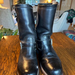 Vintage Engineer Boots Men - Etsy display picture 3