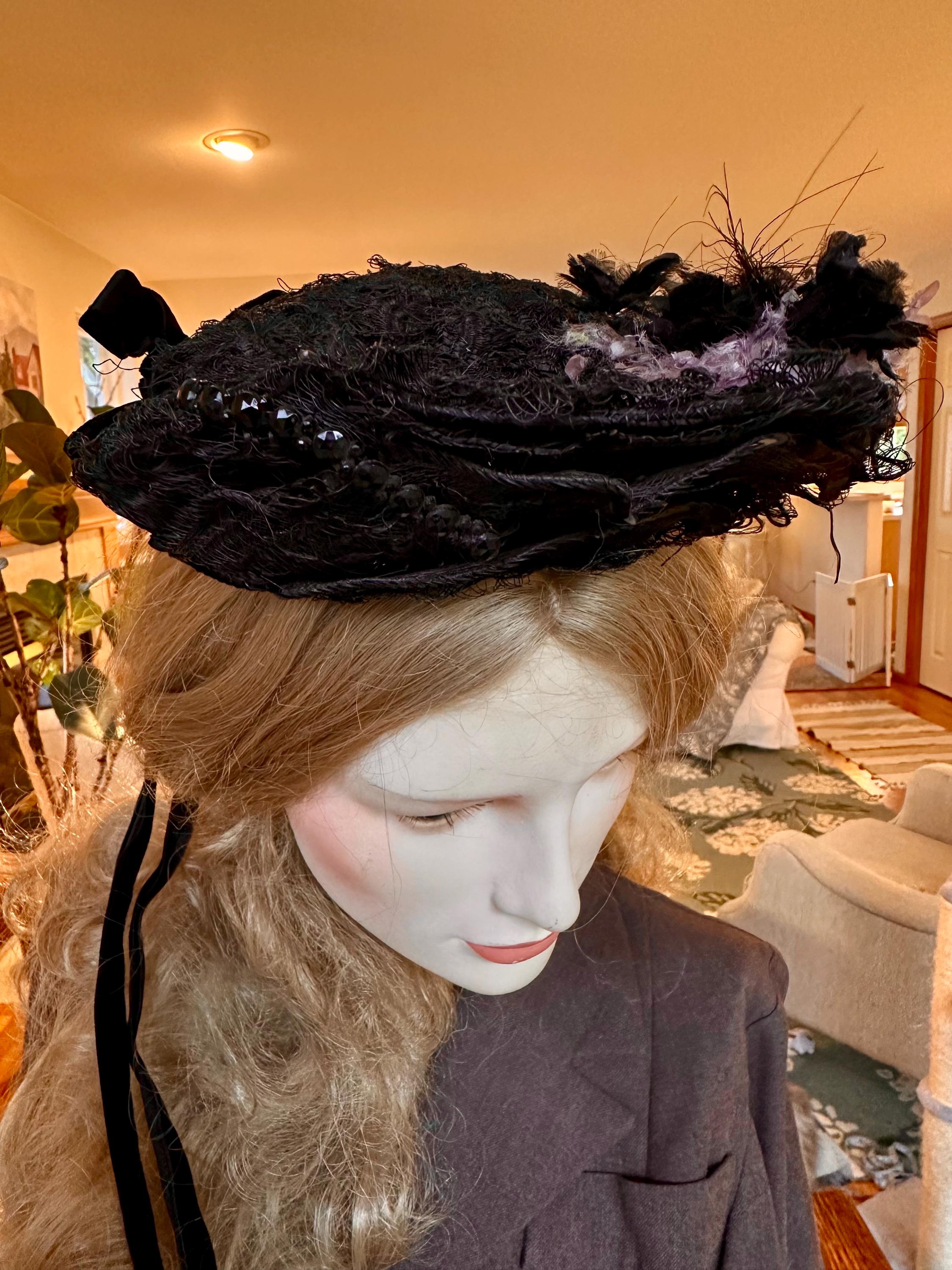 Ancien Chapeau Poupee Ancienne d'occasion