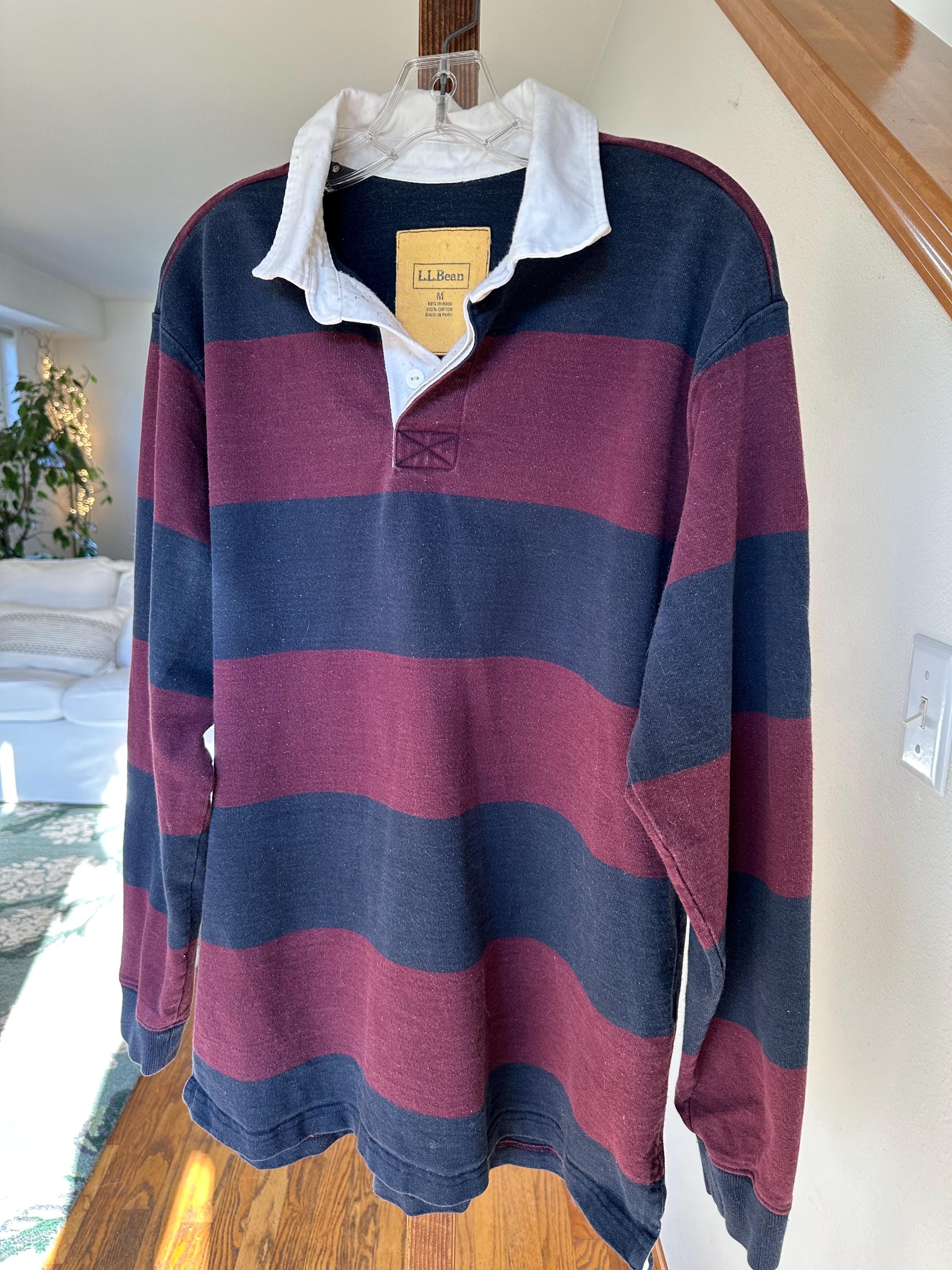Ll Bean Rugby Shirt - Etsy