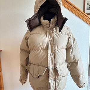 Vintage 90s Gerry Quilted Puffer Down Jacket Size L Blue
