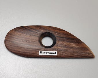 Costilla de cerámica Kingwood con forma de media lágrima