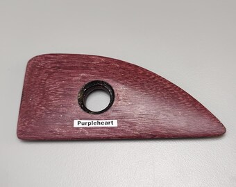 Costilla de cerámica Purpleheart estándar en forma de D