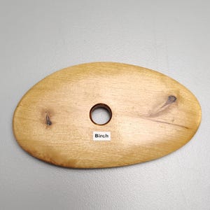 Oval Birch Wood Pottery Rib