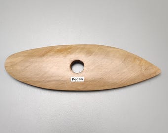 Costilla de cerámica de madera de nogal con forma de tabla de surf