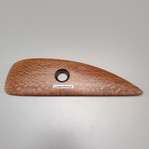 Standard-D-förmige Leopardwood Pottery Rib