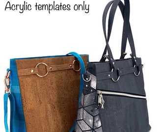 The Lomexa bag by Country Cow Designs acrylic templates only