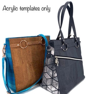 The Lomexa bag by Country Cow Designs acrylic templates only