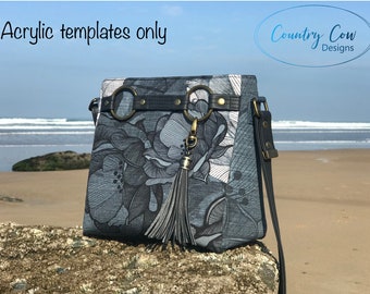 The Momexa bag by Country Cow Designs acrylic templates only