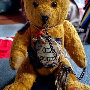 Vintage teddy Bear, collectible old bear, Germany 1930 , also as artist teddy bears, antique rare