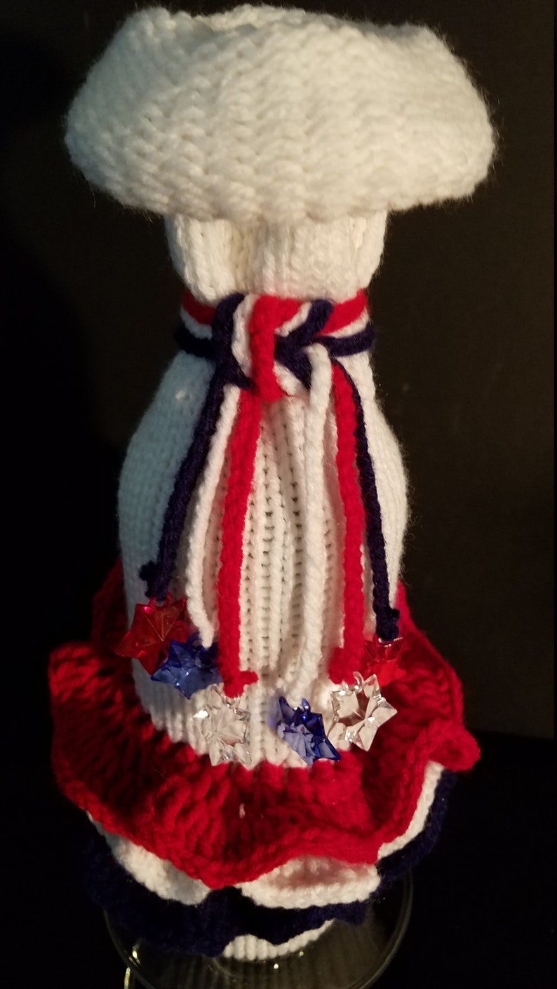 Elegant Upscale Handcrafted Knitted Packaging Knitted Handcrafted Elegant Wine Bottle Bags
