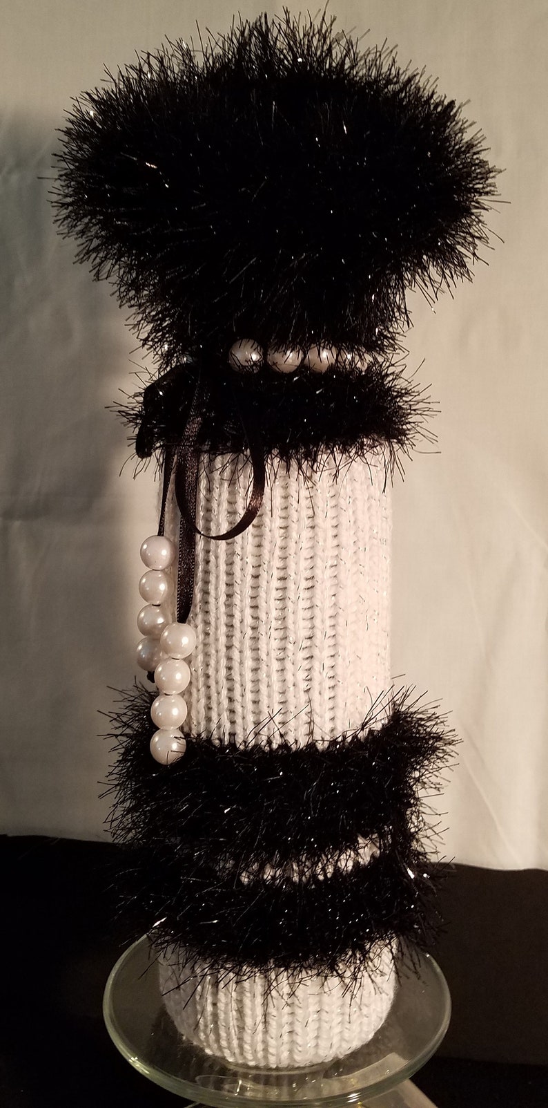 Elegant Wine Bottle Bags Knitted Handcrafted Elegant Upscale Handcrafted Knitted Packaging