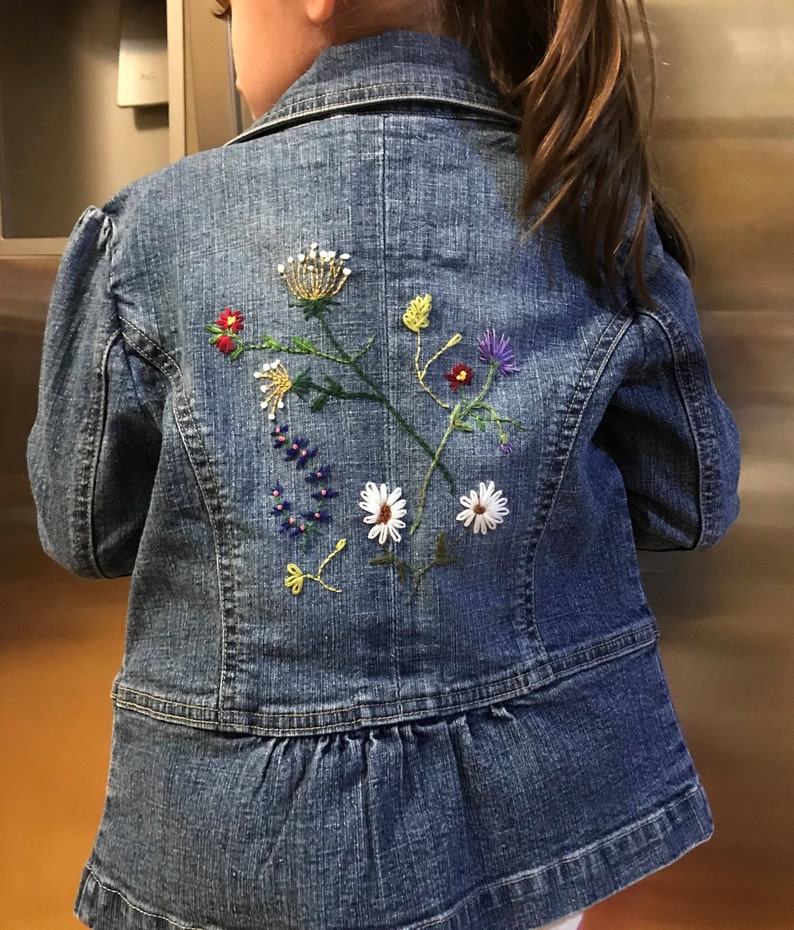 little girls blue jean jacket