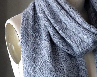 Whistler Peaks scarf pattern, knitting pattern, knitted scarf pattern, knit scarf pattern, diy pattern, instant download pdf