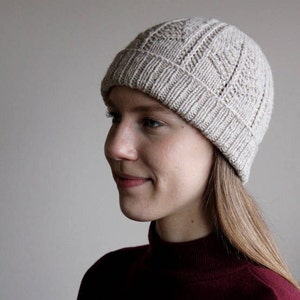 Bonnet Seton Portage, modèle de tricot, modèle de bonnet en tricot, modèle en tricot, gros bonnet, modèle de bonnet, modèle de tuque, téléchargement immédiat pdf