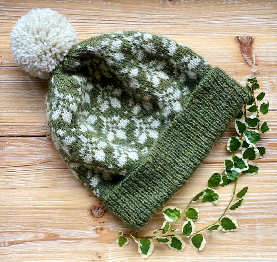Hello Autumn hat knitting PATTERN knit hat pattern knit pattern colorwork hat PATTERN beanie pattern instant download pdf