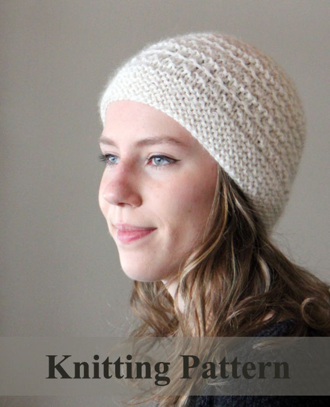 Knitting Pattern Knit Hat Pattern Knit Pattern Beanie Etsy