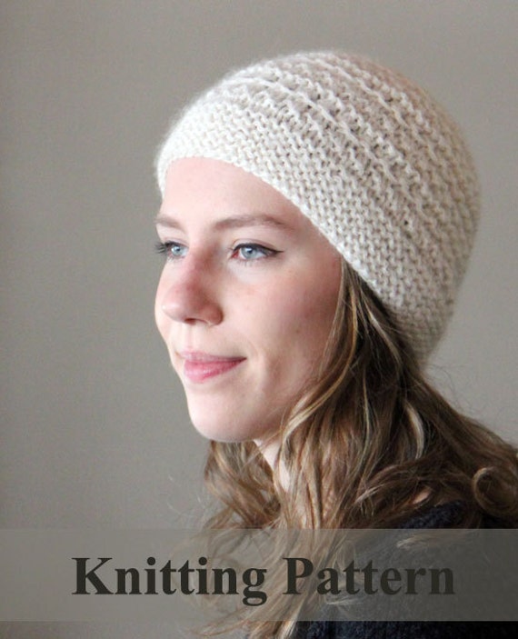 Knitting Pattern Knit Hat Pattern Knit Pattern Beanie | Etsy