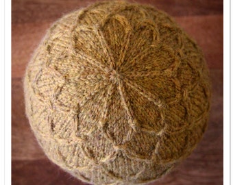 Special Connections Hat knitting PATTERN, knit hat pattern, knit pattern, worsted beanie pattern, toque pattern, instant download pdf