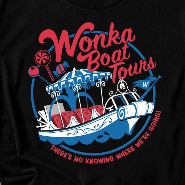 Chocolate Boat Tours Schokoladenfabrik Shirt, Geschenk T-Shirt für Männer und Frauen