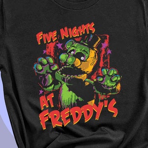 Five Nights at Freddy&#39;s T-Shirt: Phantom Freddy Graphic Tee