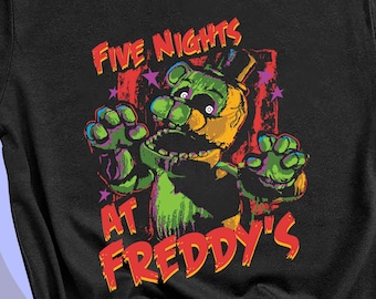 Custom Five Nights at Freddys T Shirt Adult Mens & Womens