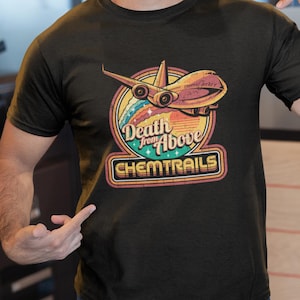 T-shirt chemtrails théorie du complot