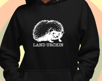 Hedgehog Shirt Cute Hedgehog Hoodie, Hedgehog Gifts, Animal Lover Hooded Sweatshirt Pet Porcupine Gift Top, Hedgehog Lover SweatShirt Funny