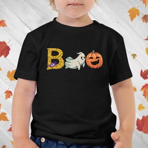 Halloween Boo Shirt, Halloween Ghost Shirt, Halloween Pumpkin Shirt, Cute Halloween Shirt, Kids Halloween Shirt, Toddler Halloween Shirt