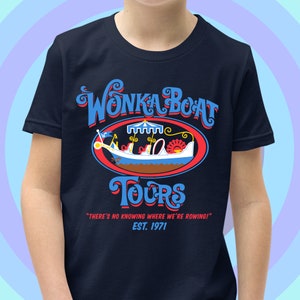Chocolate Boat Tours Kinder T-Shirt, 80er Jahre Film Shirt für Kinder und Kleinkinder