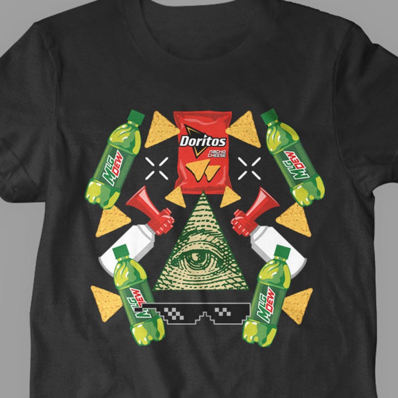 New MLG Game Of The Year Blaze it 420 Video Game Illuminati Womens T-Shirt Jersey Mens T-Shirt and Ladies Unisex Adult Sizes image 2