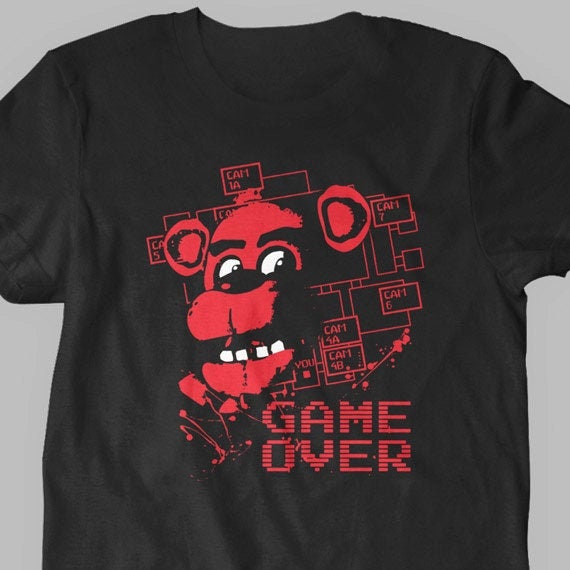 Five Nights at Freddy's Jumpscare Youth Boys T-shirt-Large 