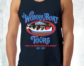 New Chocolate Boat Tours Men's Tank Top T-Shirt Unisex Tanks Adult Sizes
