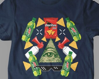 New MLG Game Of The Year Blaze it 420 Video Game Illuminati Womens T-Shirt Jersey Mens T-Shirt and Ladies Unisex Adult Sizes