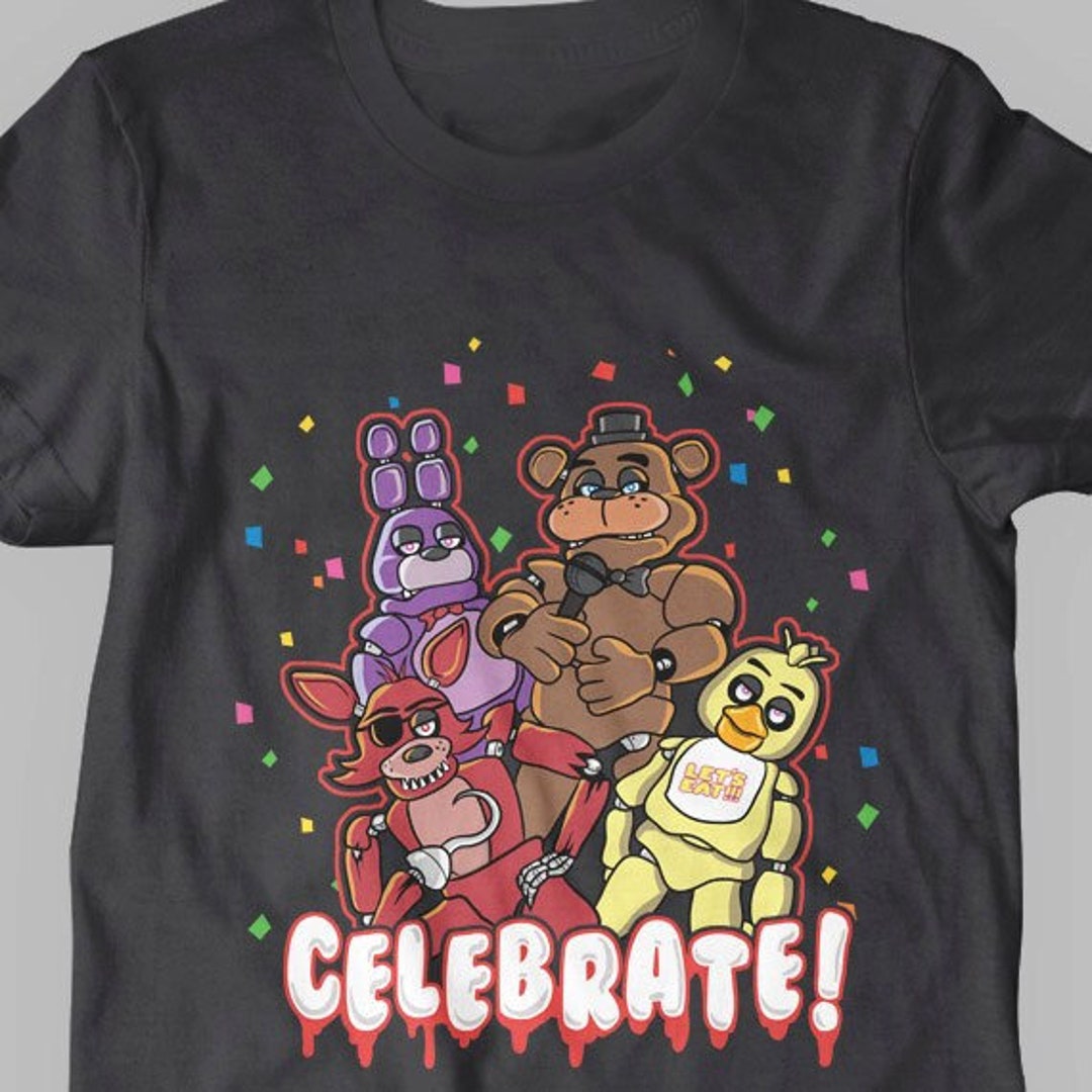 Five Nights at Freddy's Jumpscare Youth Boys T-shirt-Medium