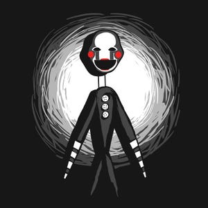 Scary Puppet Video Game T-Shirt: Creepy Horror Tee
