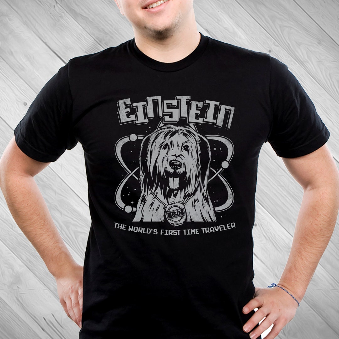 Einstein the World's First Time Traveler Shirt, Time Machine Shirt