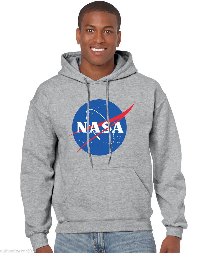 La NASA a inspiré l/'espace astronaute Imprimé Geek Nerd Tendance Sweats à Capuche 7 Couleurs 5 Tailles