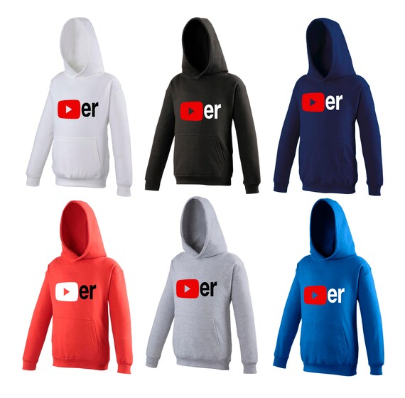 Dan Tdm Kids White Hoodie Inspired Gaming Gamer You tuber Size M 7-8 Year SALE!!