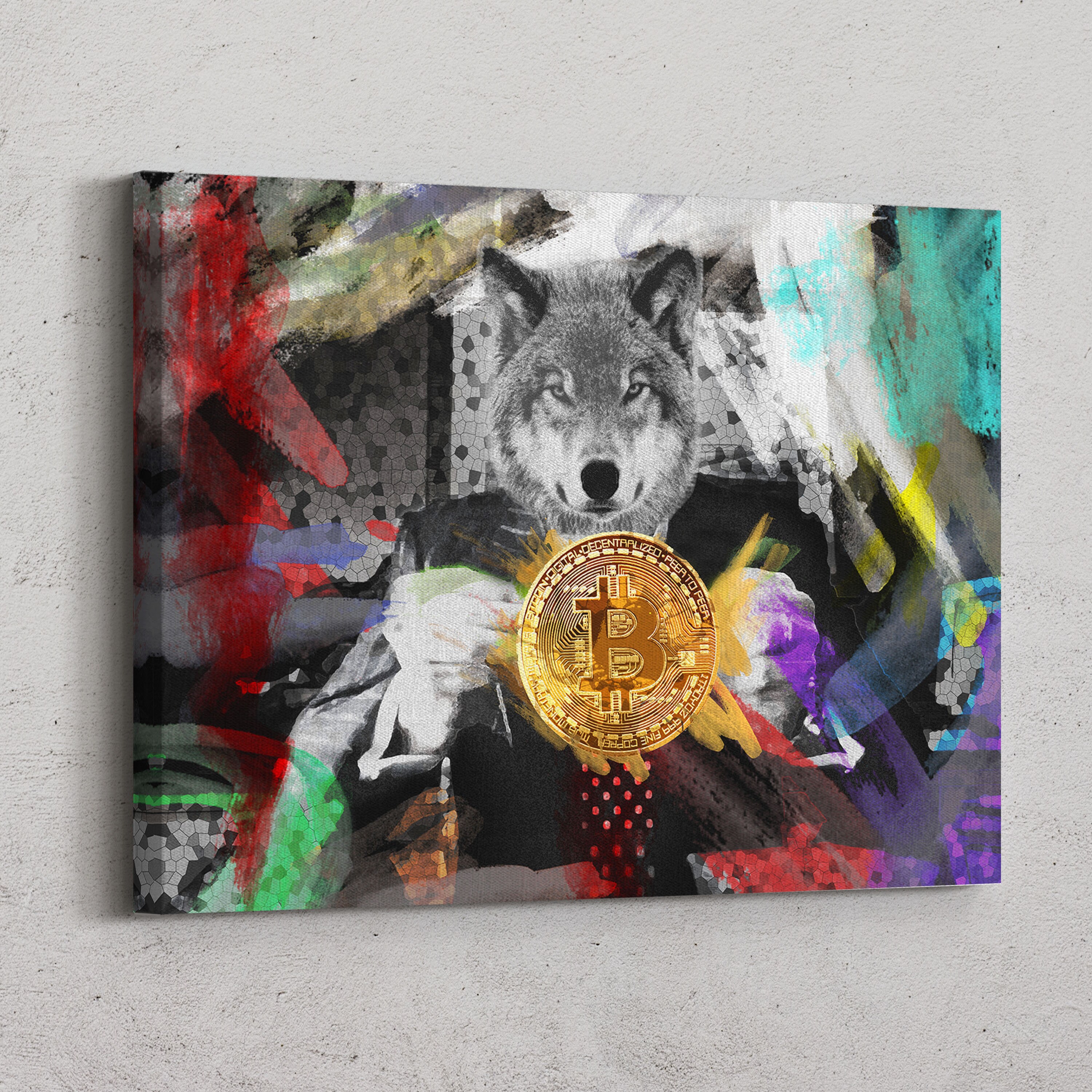 Wolf of Bitcoin - Etsy