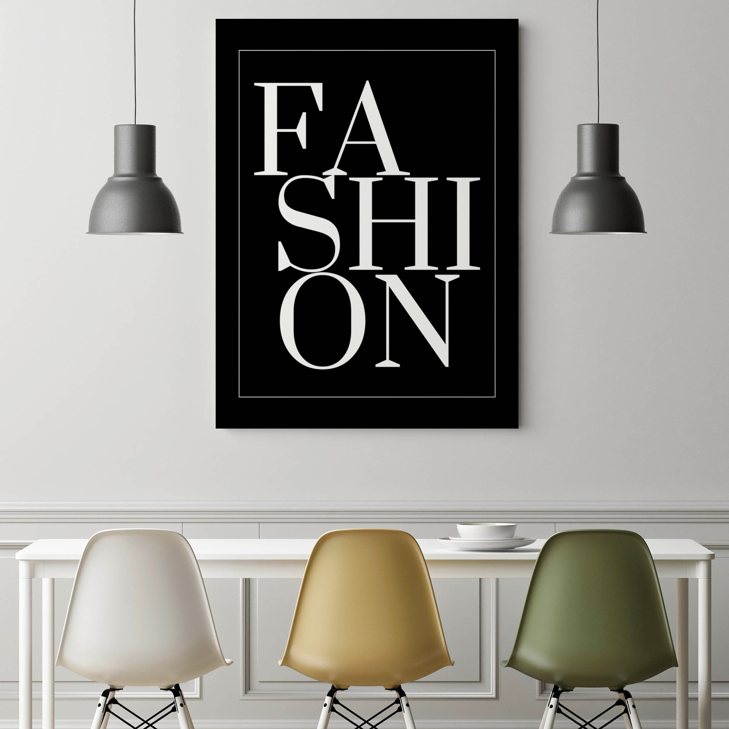 Fashion Canvas Art Fashion Wall Decor / Fashion Wall Art / Etsy