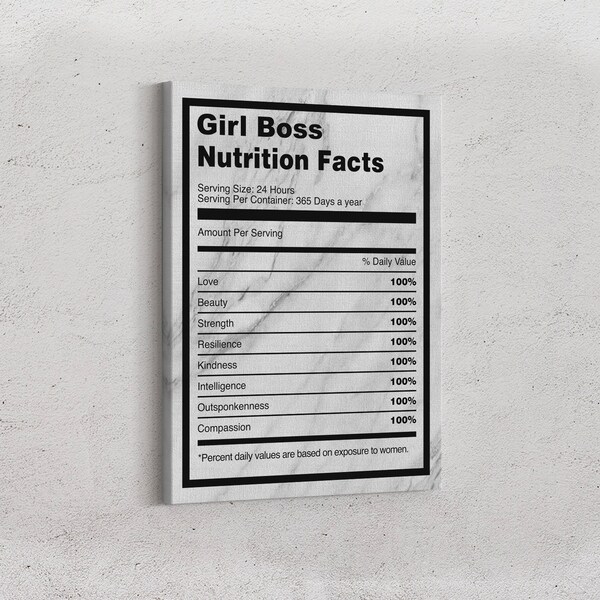 Boss Chic Wall Decor Etsy