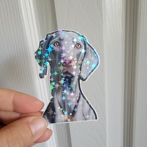Weimaraner Sticker - Cute Weimaraner Dog Sticker for Dog Lovers