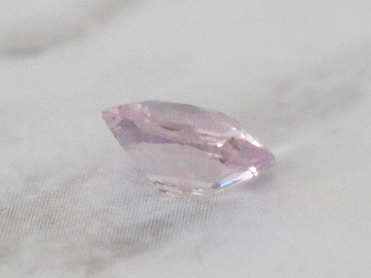 GIA Certified 1.83 Cts. Cushion Cut Light Pink Sapphire Etsy
