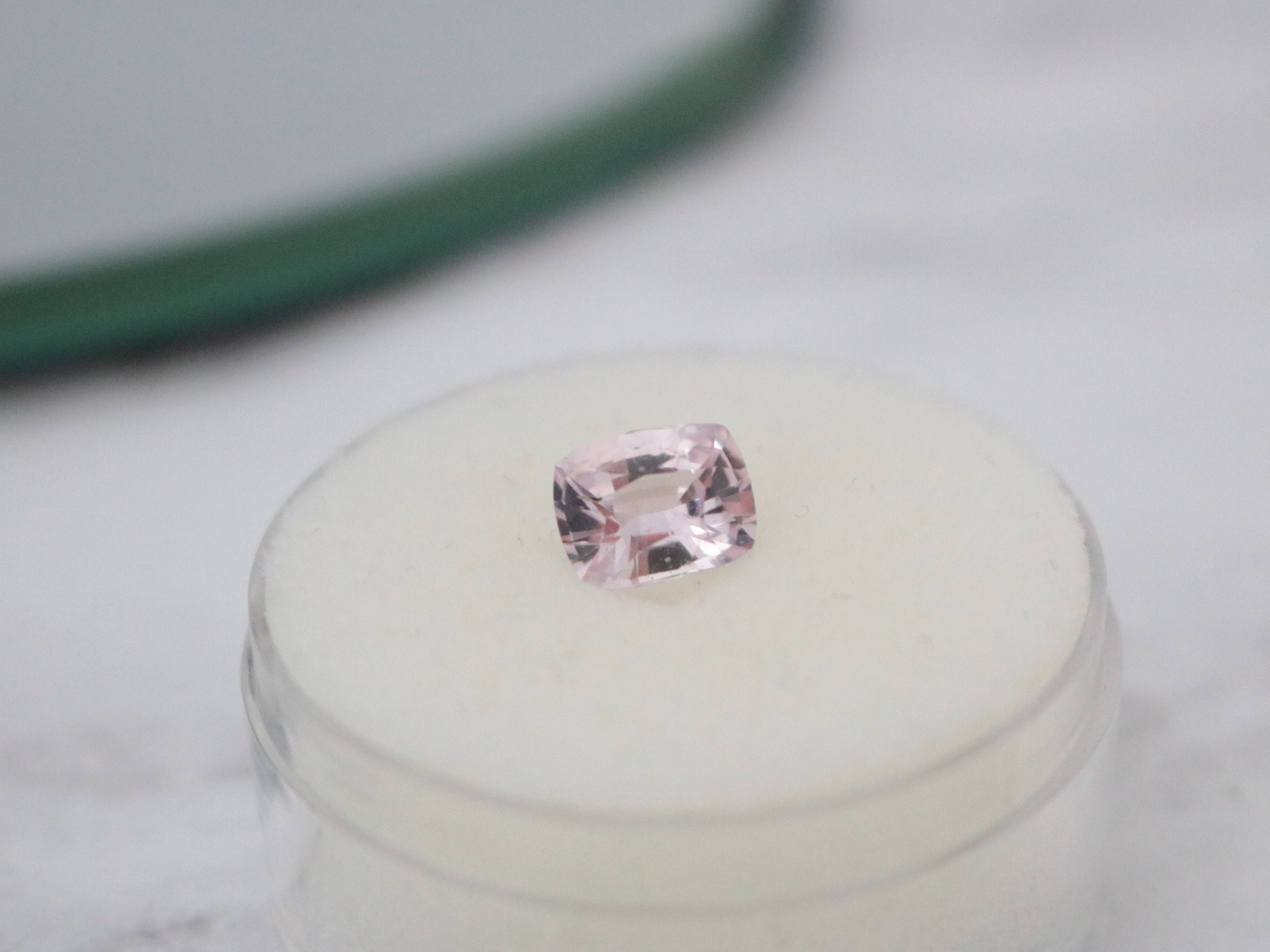 GIA Certified 1.83 Cts. Cushion Cut Light Pink Sapphire Etsy