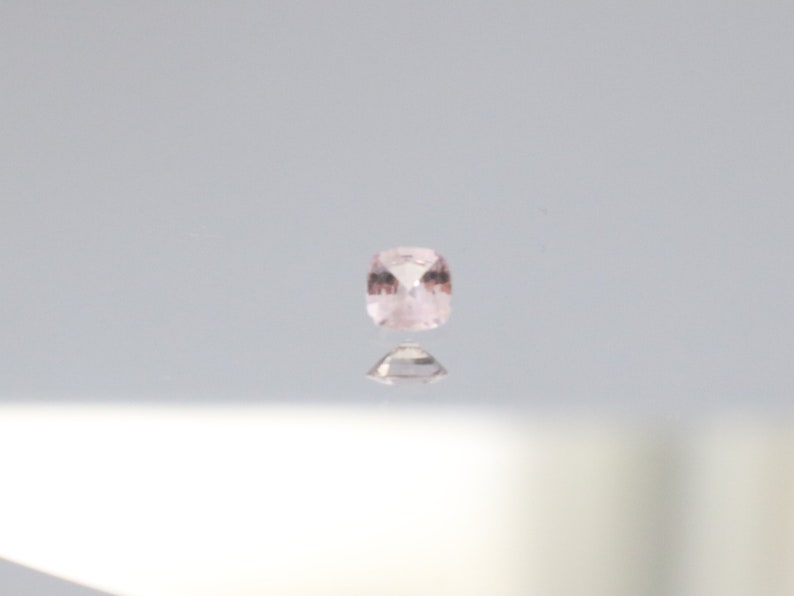 0.57 Ct. Cushion Cut Light Pink Sapphire, Sapphire Engagement, Pink