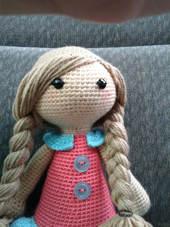 crochet rag doll