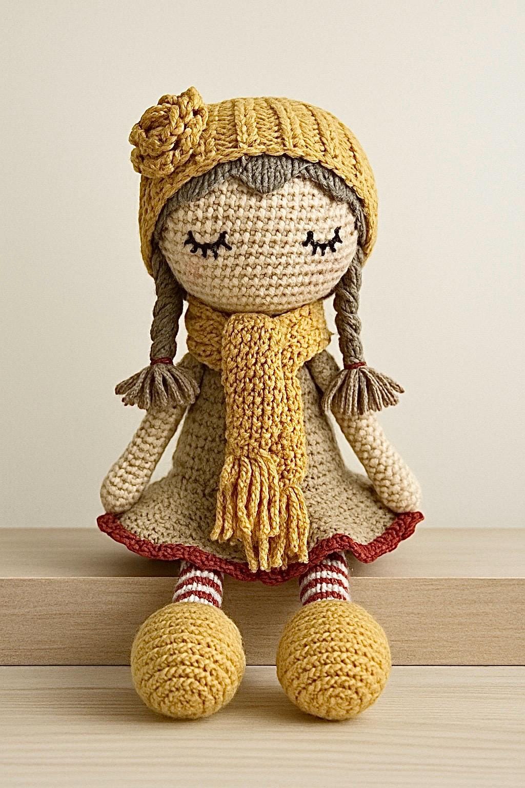Super Cute Amigurumi Rag Doll - Etsy