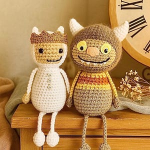 Where the wild things are inspired doll set